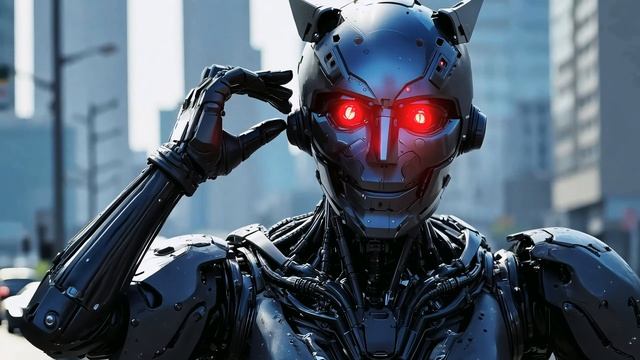 4K Echoes of the Cyber Shrine： A Mystical Fusion｜