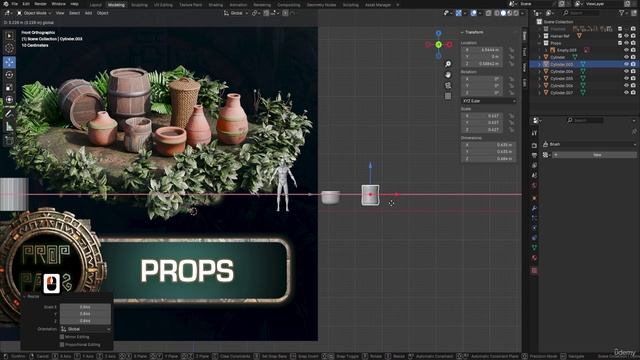 2. Lesson 67 - Easy Techniques for Creating Vases in Blender