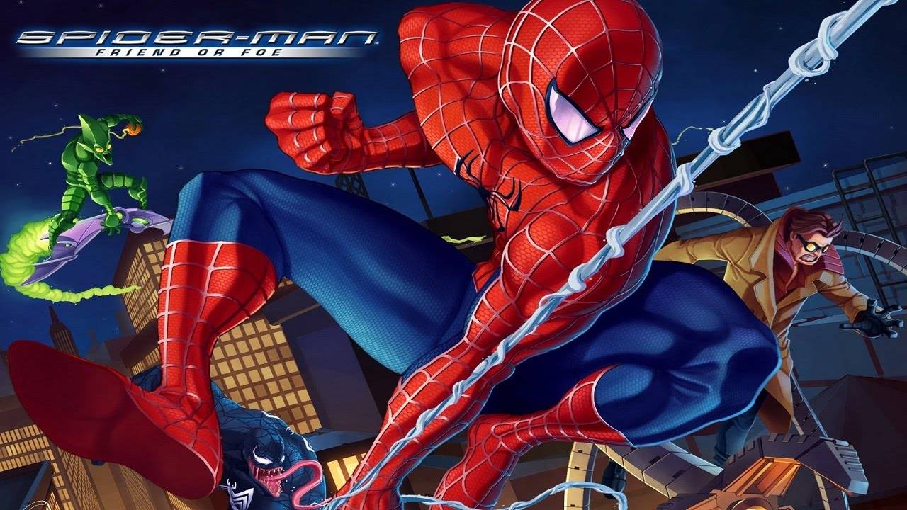 Играем в Spider - Man: Friend or Foe (2007) | Серия 2