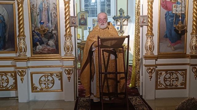 Воскресная проповедь отца Владимира 29.12.2024