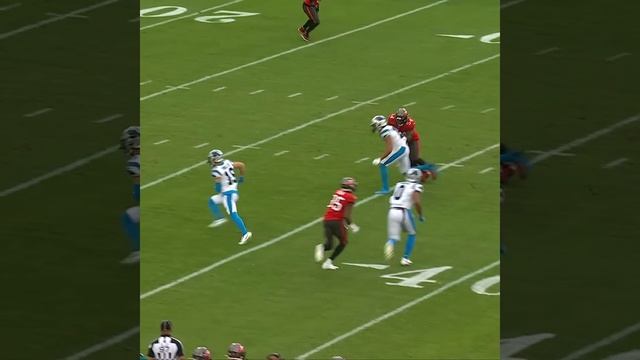 Adam Thielen with a 40-yard touchdown catch from Bryce Young vs. Tampa Bay Buccaneers