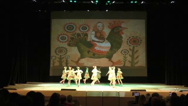 Stylized Russian dance "CHICKEN" Стилизованный русский танец "КУРОЧКА"