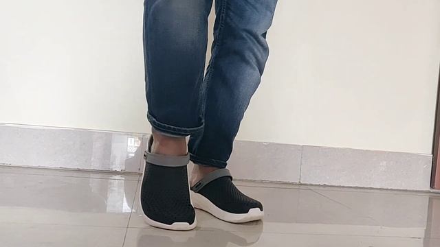 Crocs Literide™ Clog Black/Smoke Grey || Best Clog ||