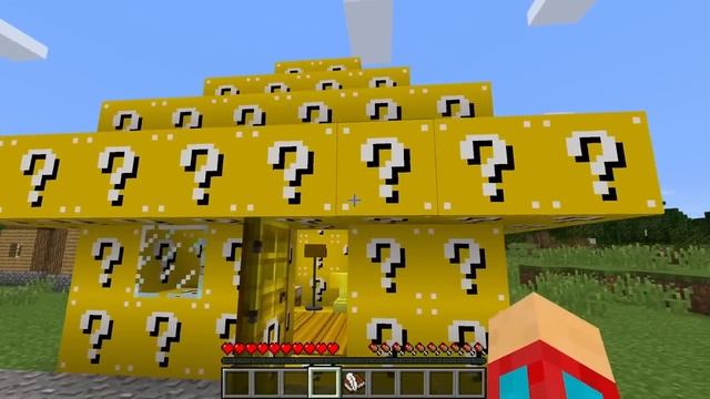 КТО ПОСТРОИЛ ЭТОТ ДОМ ИЗ ЛАКИ БЛОКОВ В МАЙНКРАФТ | Компот Minecraft