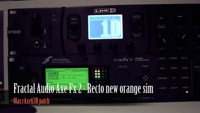 Pod HD Pro vs. Axe Fx 2 - Metal