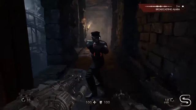 Wolfenstein: The Old Blood. Complete Playthrough. 60 fps. No commentary.