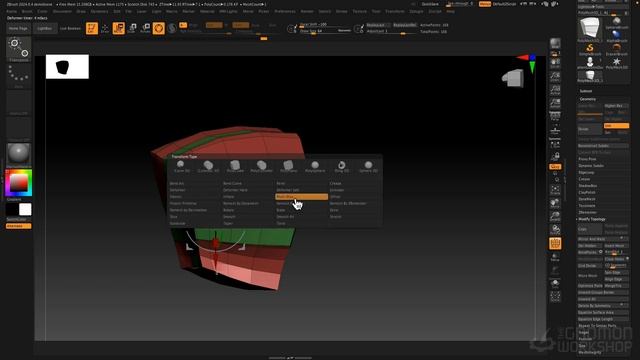 21 - Transpose Gizmo Deformers In Depth