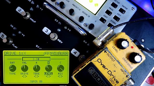 Fractal Audio Systems FX8 ให้ได้เสียงแบบ OD-1 ( Dial Fractal FX8 to get BOSS OD-1 tone )