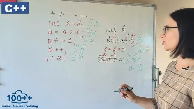 [C++] Increment and Decrement // Программирование для начинающих.  https://www.itsensei.training
