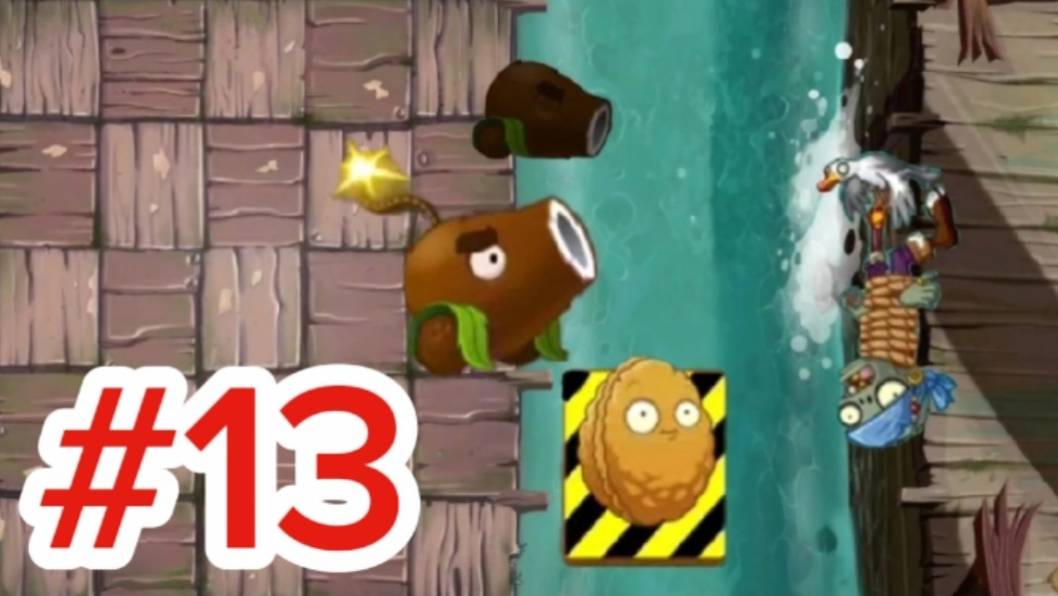 Пиратские мини-игры! Plants vs zombies 2 Wcreator #13