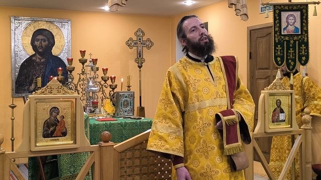 Проповедь на Евангельскую тему о.Димитрия (Лк., 76 зач., XIV, 16-24 (Недели 28-й))