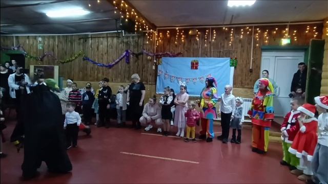 Новогодний автопробег Д. Мороза по Петушинскому району, Д. Глубоково
