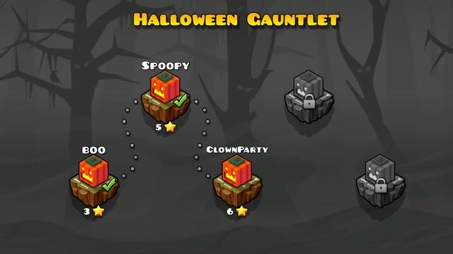 показываю коды и прохожу уровни в Geometry Dash