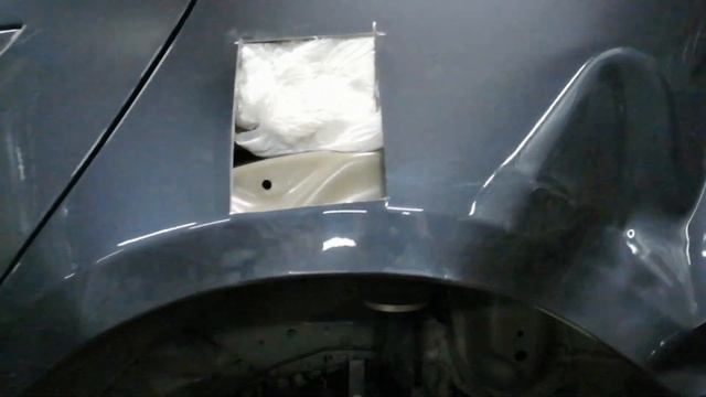 Tesla body repair. Кузовной ремонт Tesla model S в Минске.