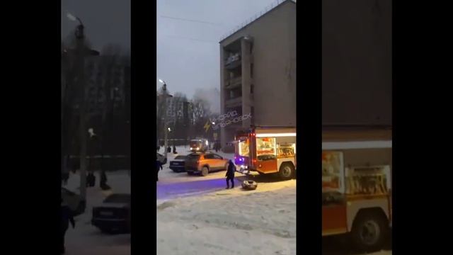 Возгорание в квартире на проспекте Гая, 45а #ульяновская_область #ульяновск