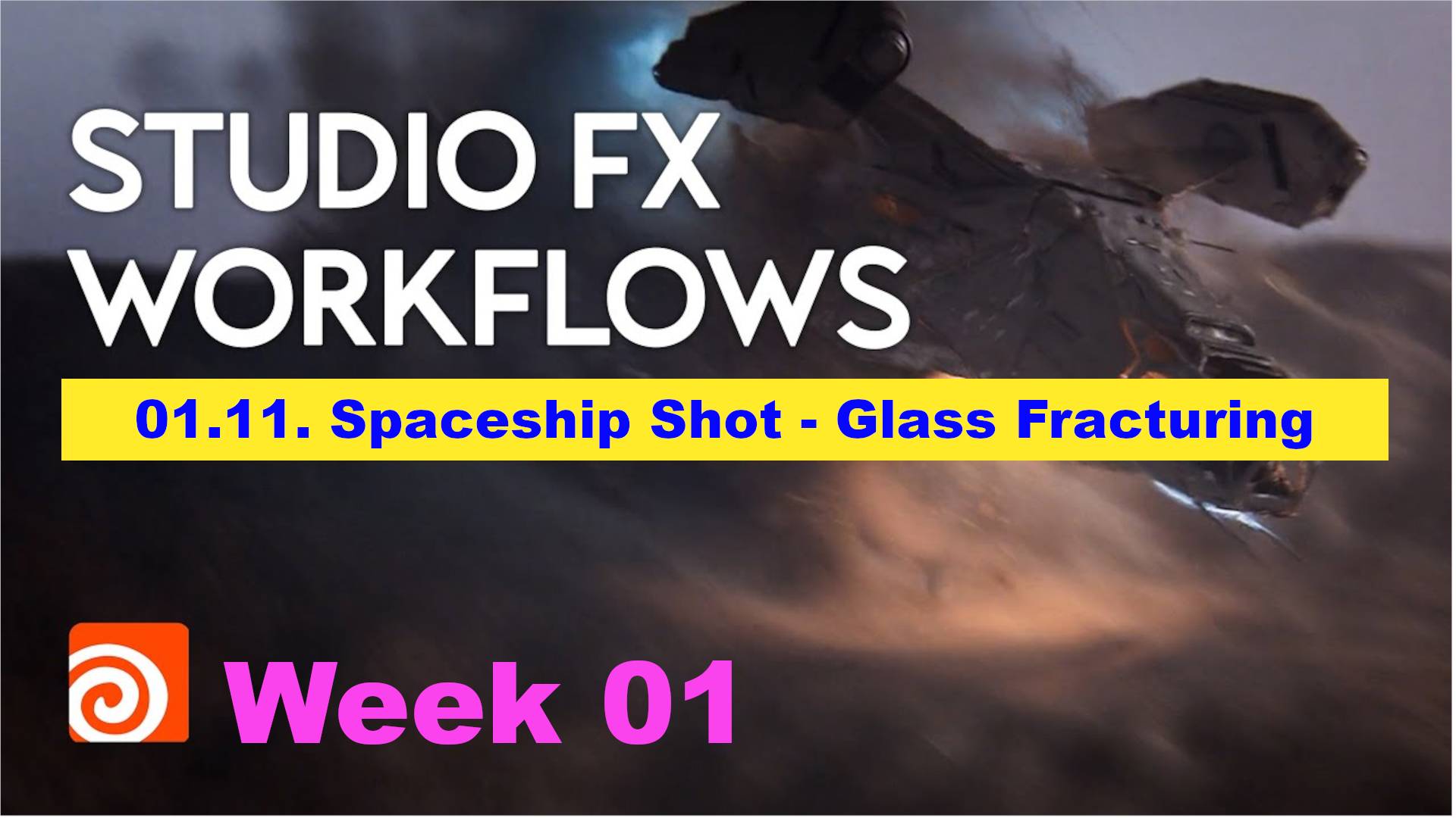 01.11. Spaceship Shot - Glass Fracturing