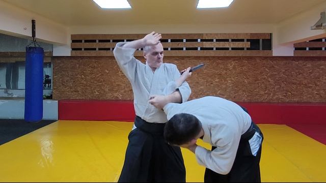 Танто дори режущее движение клинка.