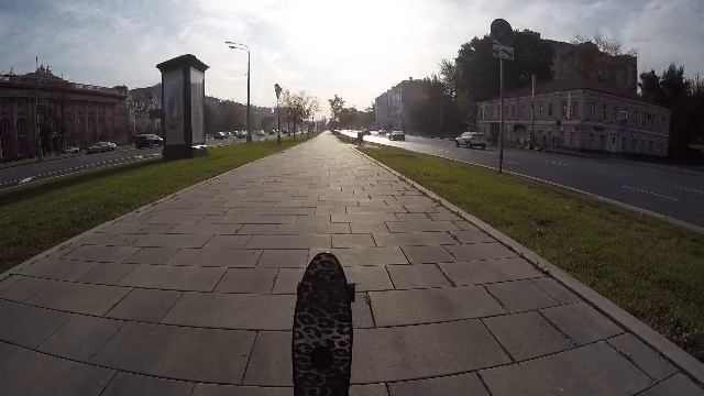 Penny riding. Just for fun. Oct., 3 2020