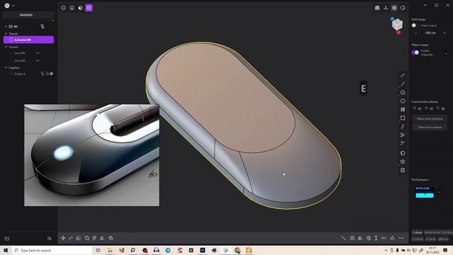 Plasticity Beginner Tutorial Product Design CAD Modeling - Nikita Kapustin