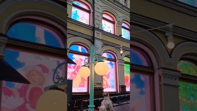 Зима в Москве. Город света