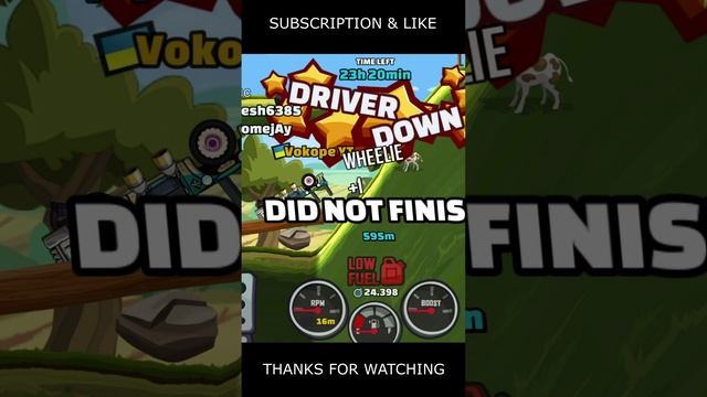 🎧 NEW Community Showcase 🎧 (Secret Tunnel) - Hill Climb Racing 2 #shorts #hcr2