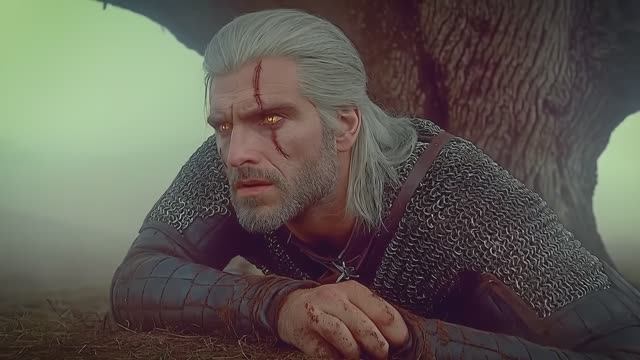 Игра ВЕДЬМАК 3 \ THE WITCHER 3 - Глазами нейросети.