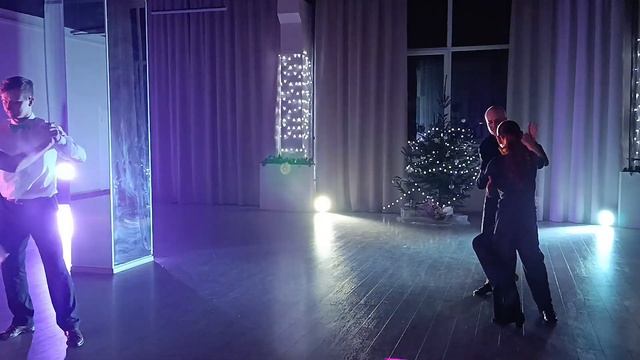 Андрей и Люда на Милонге 30 декабря 2023г.