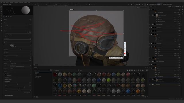 Substance Painter B - P - 6.9 -Material Blending