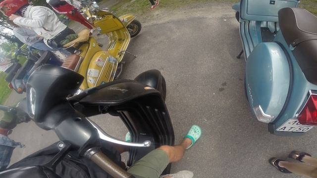 Sauna and Run 2020. Vespa Club St.Petersburg + Vespa Club Moscow