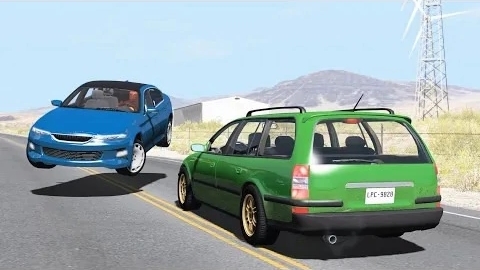 Сбои в скоростном трафике #85 — BeamNG