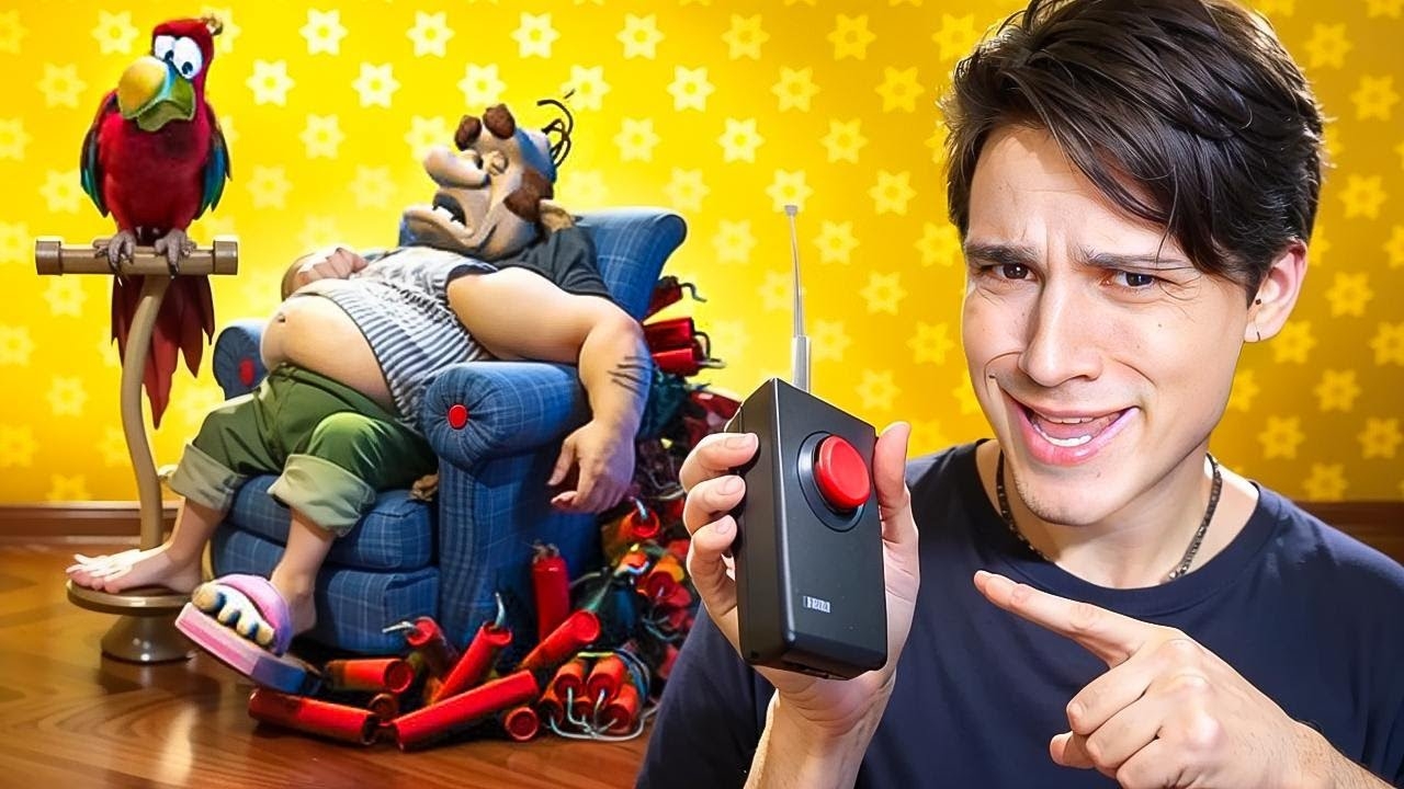 ПОСЛЕДНИЙ ПРАНК НАД ЗЛЫМ СОСЕДОМ!😱 ТРОЛЛИНГ 100-ГО УРОВНЯ В ИГРЕ «КАК ДОСТАТЬ СОСЕДА»!🤣
