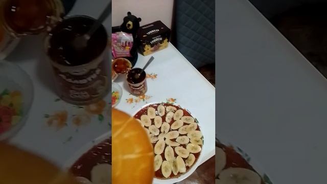 Рецепт бисквитно-фруктового торта 🥮