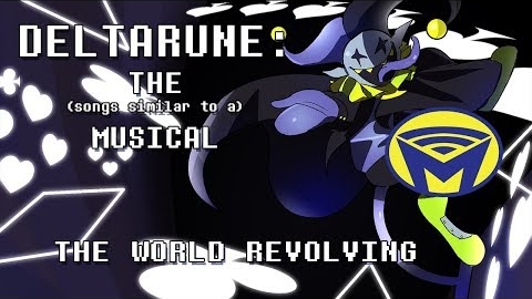 Deltarune - JEVIL - THE WORLD REVOLVING (EPILEPSY WARNING)