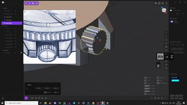 Plasticity 3D Watch Modeling Tutorial Amazing CAD Program for 3D Artists - Nikita Kapustin