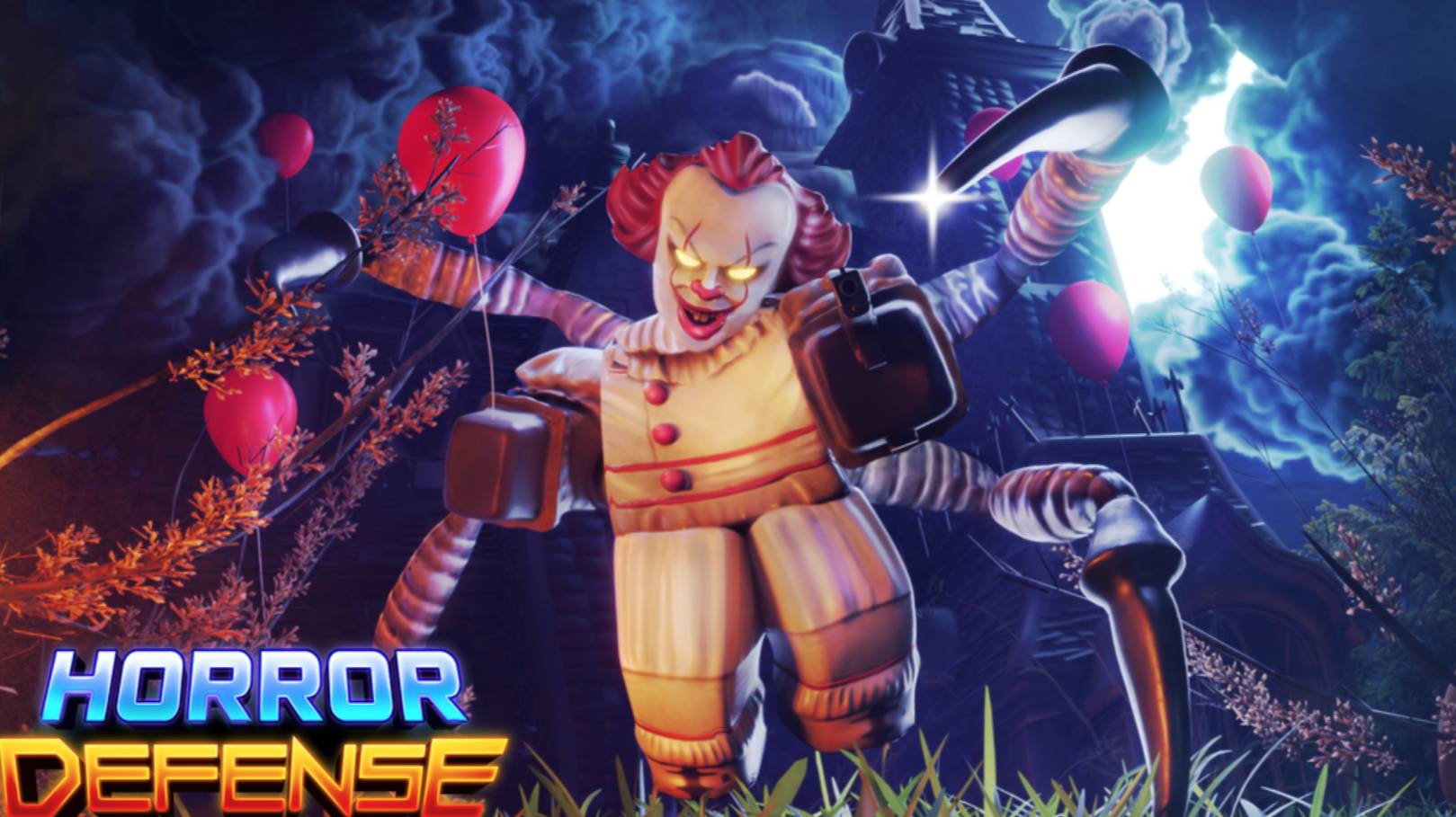 играю в Scary tower defense часть 2!