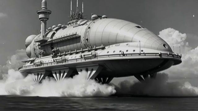 SciFi ： 1950s Flying cities, aerocruise airlines, parallel dimension