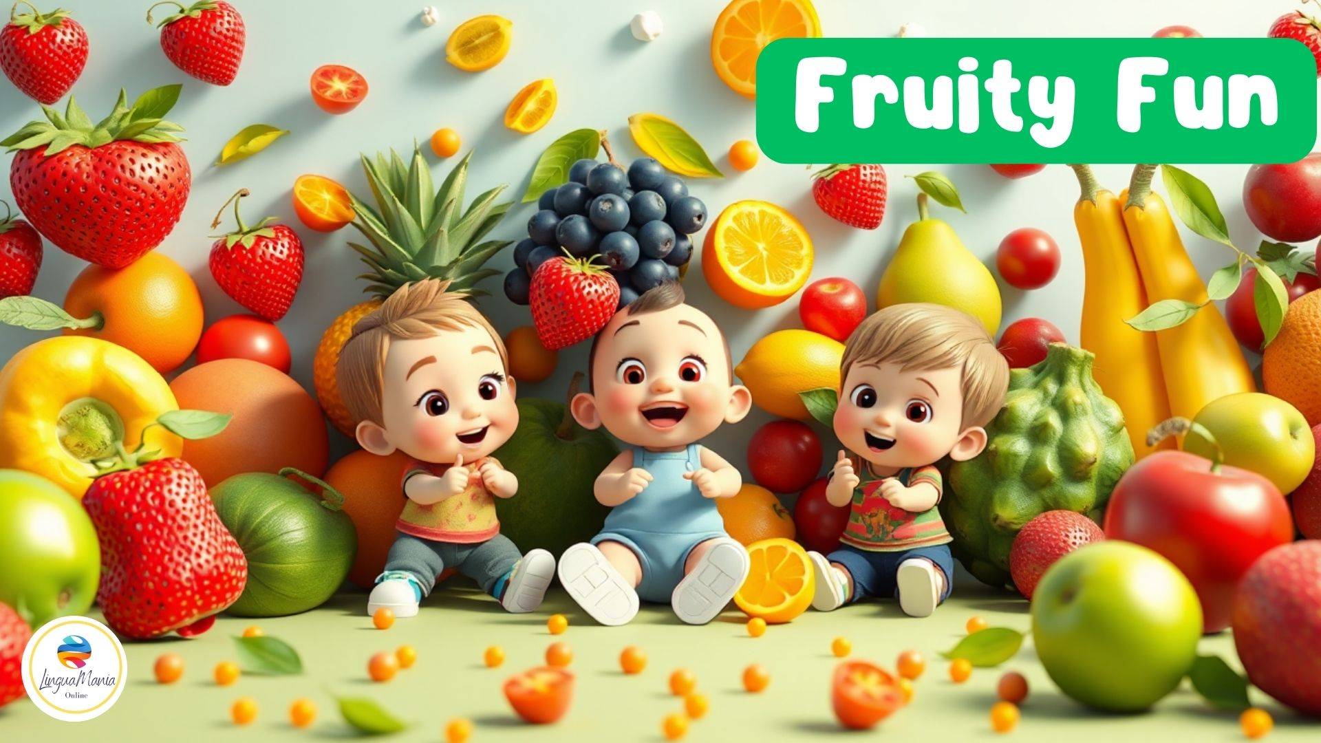 Fruits Songs for Kids | Learn Fruits with Fun Lyrics for Kids