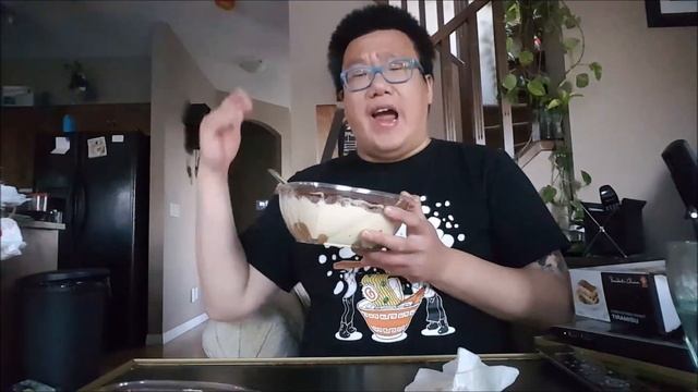 Mukbang (먹방) Eating Show -  Tiramisu Dessert