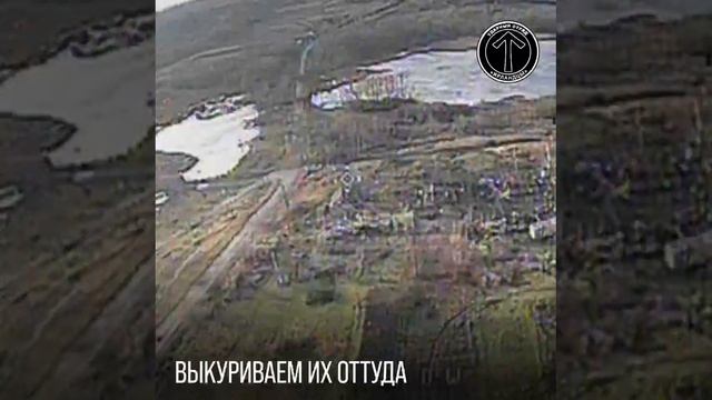 🛩🔥☠⚡Российский дрон уничтожил пункт временной дислокации ВСУ⚡