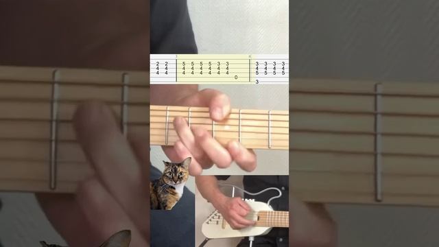 учимся играть на электрогитаре.