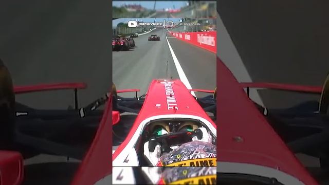 Charles Leclerc onboard start race - Formula 2 2017 Austrian #formula1 #austriangp #charlesleclerc