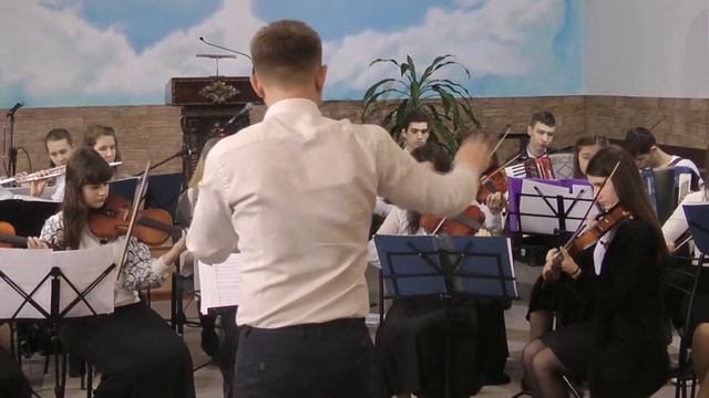 Тихая ночь - Сводный оркестр Тольятти и Сызрани (поездка в Саратов)