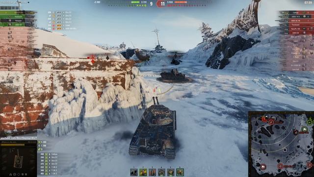 Мир танков. WOT. Бой на Объект 703 Version II. Взял 6 фрагов и 9.5К урона