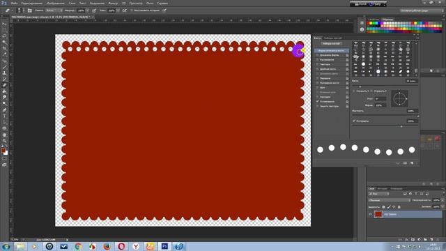 Урок  Создаем маску с ажурными краями. 1 рамки и маски