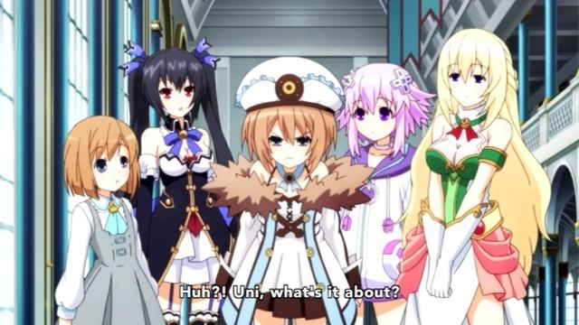 Hyperdimension Neptunia: The Animation - Blanc's doujinshi story