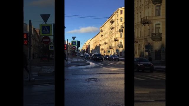 Санкт-Петербург. 29.12.2024. Прогулка по Большому пр-ту от 7-й линии Васильевского острова