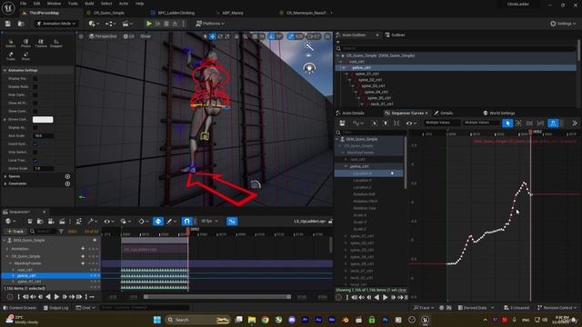 78 - 78Use pelvis control to make animation better