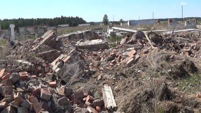 Заготавливаю кирпич для будущих стен в доме.