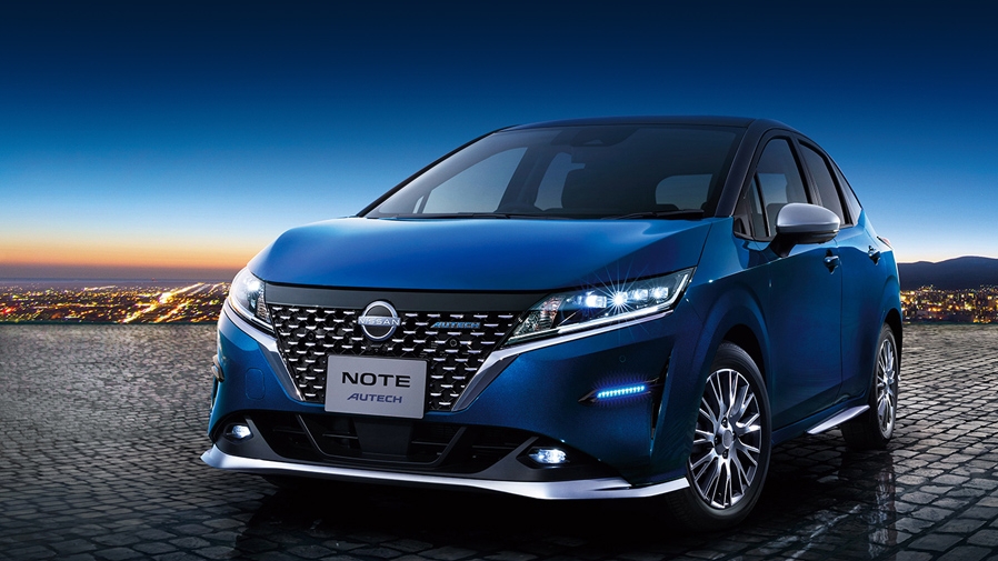 NISSAN NOTE E-POWER 13, 2022г. установка авто-сигнвлизации PANDORA г.Хабаровск