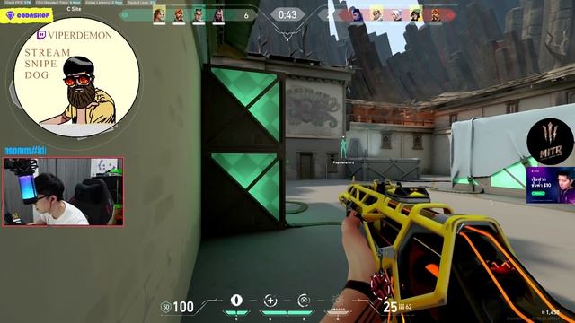 Reyna ตัวนี้ยิงเก็บ ace ไป 4 รอบ | Valorant | Viperdemon